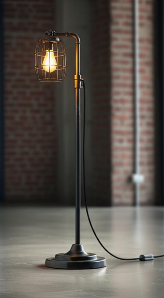 Industrial Floor Lamp